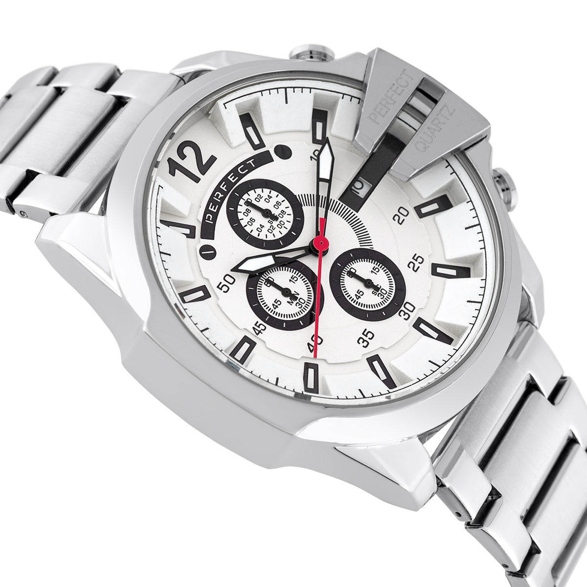 ZEGAREK MĘSKI PERFECT M513CH-01 - CHRONOGRAF (zp387b) + BOX ZEGAREK MĘSKI PERFECT M513CH-01 - CHRONOGRAF (zp387b) + BOX - Lorence 5905839016015