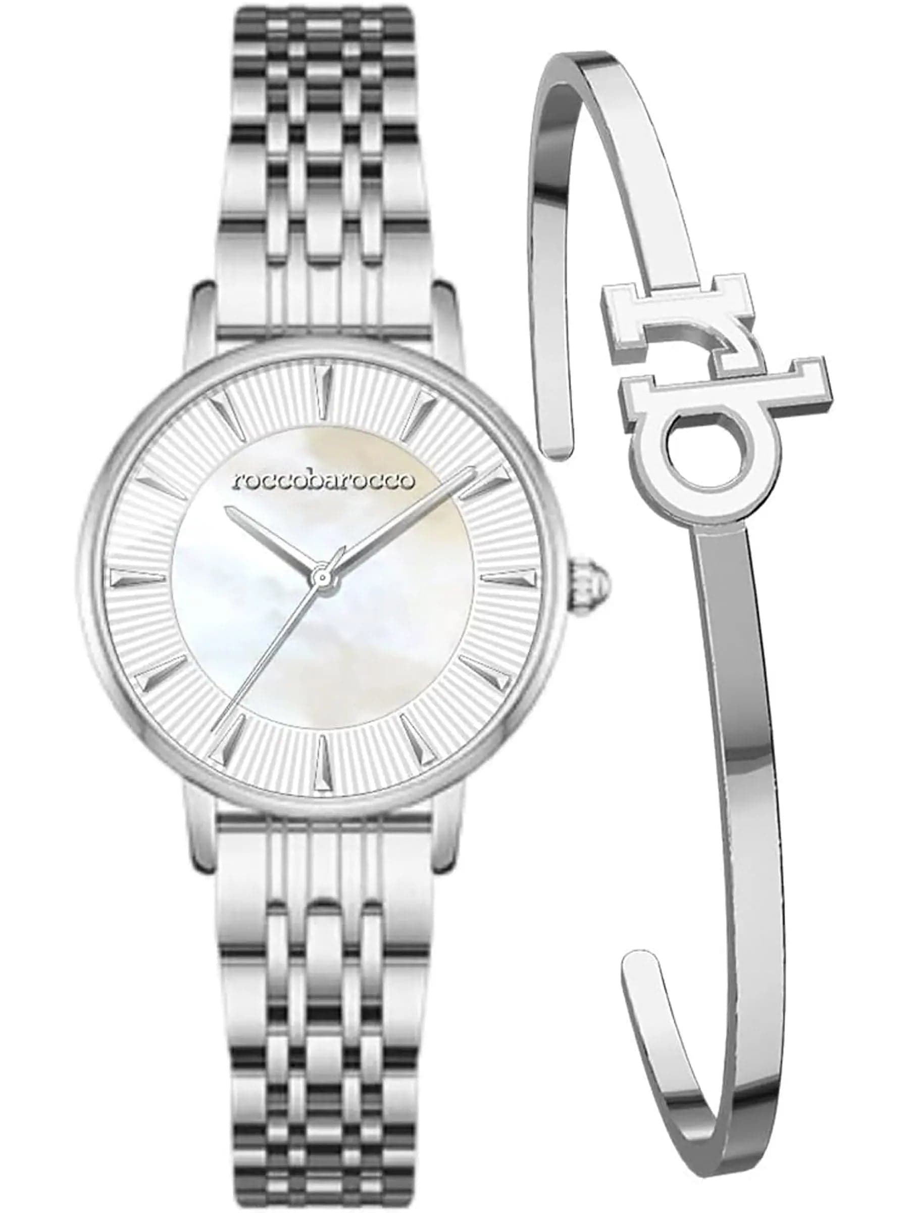 Zegarek Damski Roccobarocco Boxset RB.4659L-01M Zegarek Damski Roccobarocco Boxset RB.4659L-01M - Lorence 8057635830160