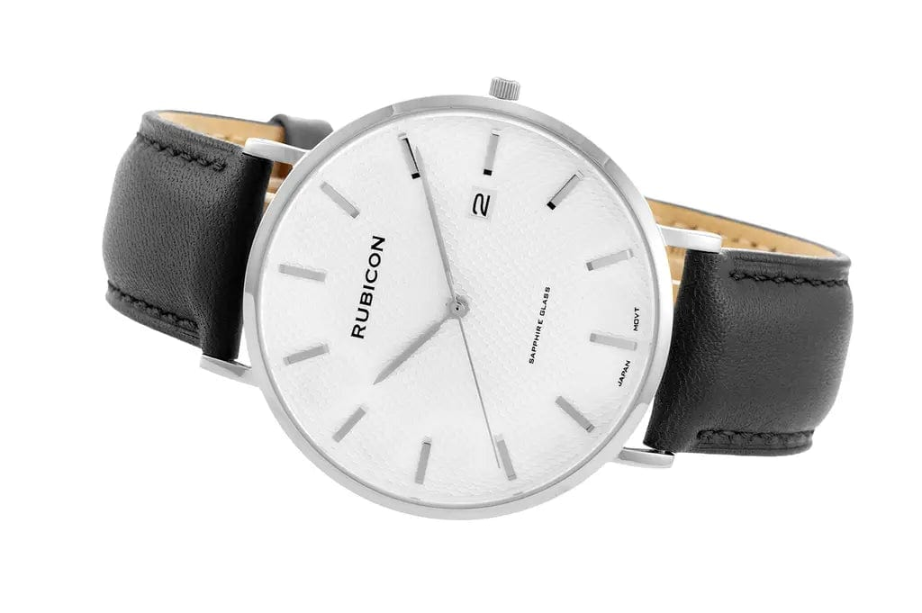Zegarek Męski Rubicon RNCE49 - Szafirowe Szkło Zegarek Męski Rubicon RNCE49 - Szafirowe Szkło - Lorence 5916312050730