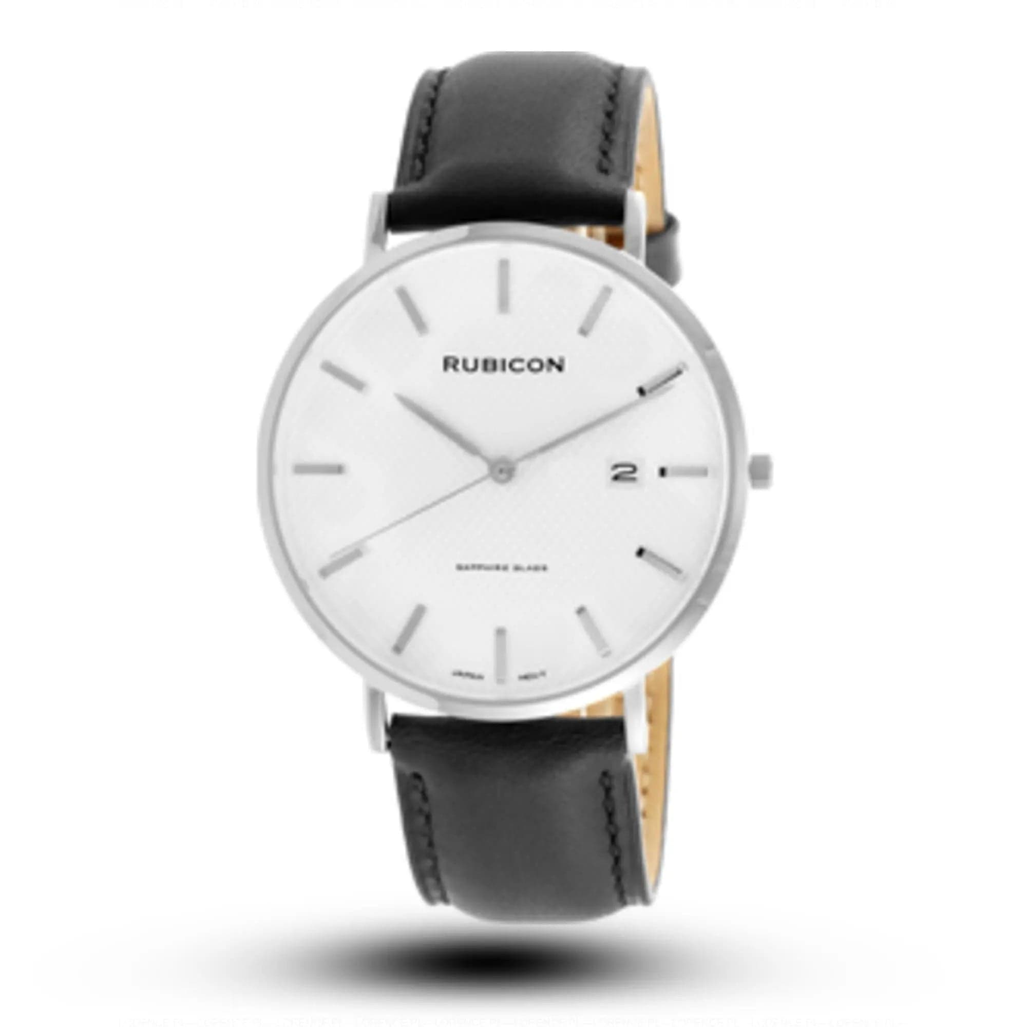 Zegarek Męski Rubicon RNCE49 - Szafirowe Szkło Zegarek Męski Rubicon RNCE49 - Szafirowe Szkło - Lorence 5916312050730