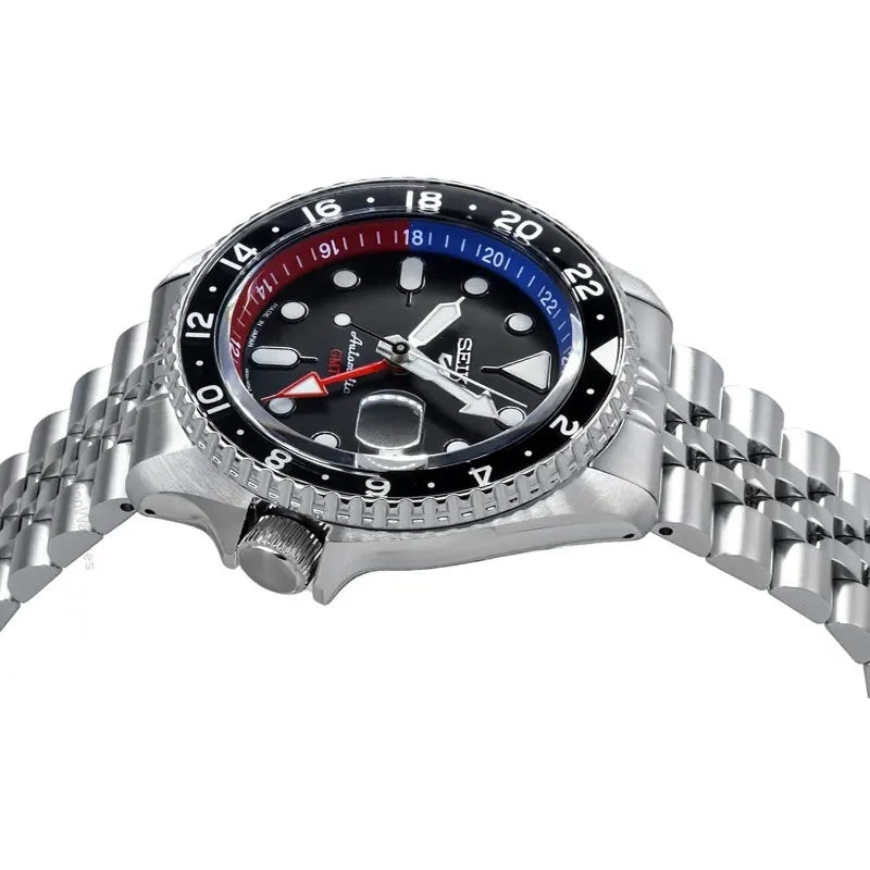 ZEGAREK MĘSKI SEIKO 5 SPORTS SSK019K1 GMT AUTOMAT + BOX ZEGAREK MĘSKI SEIKO 5 SPORTS SSK019K1 GMT AUTOMAT + BOX - Lorence 029665223760
