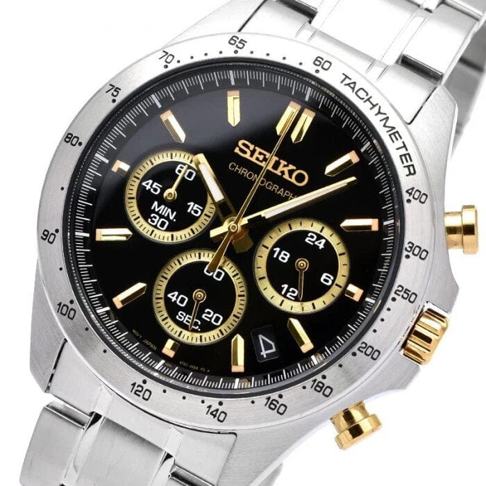 Seiko ZEGAREK MĘSKI SEIKO CHRONOGRAPH CASUAL QUARTZ SBTR015