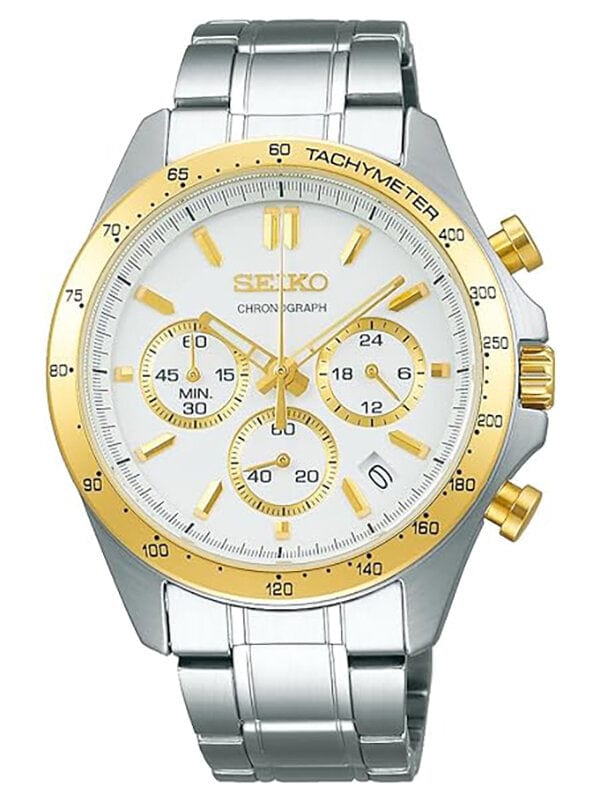 Seiko ZEGAREK MĘSKI SEIKO CHRONOGRAPH CASUAL QUARTZ SBTR024