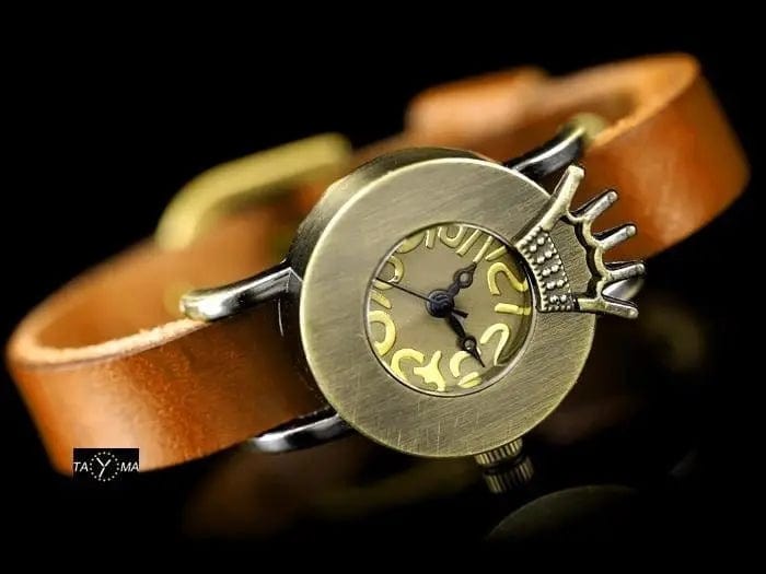 Zegarek Damski Tayma - Retro Punk 28 - Camel Zegarek Damski Tayma - Retro Punk 28 - Camel - Lorence 5905937202815