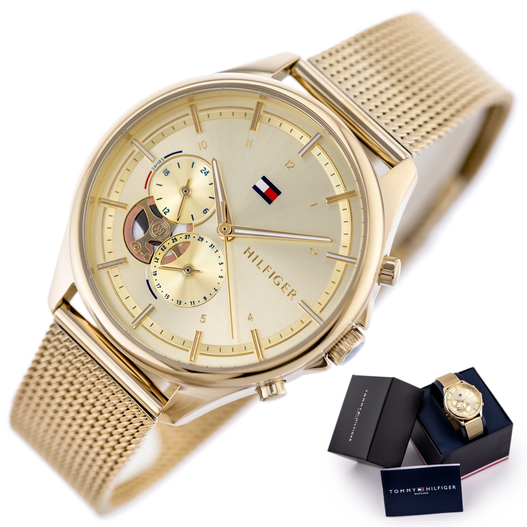 ZEGAREK DAMSKI TOMMY HILFIGER 1782417 Quinn + BOX ZEGAREK DAMSKI TOMMY HILFIGER 1782417 Quinn + BOX - Lorence 7613272437301
