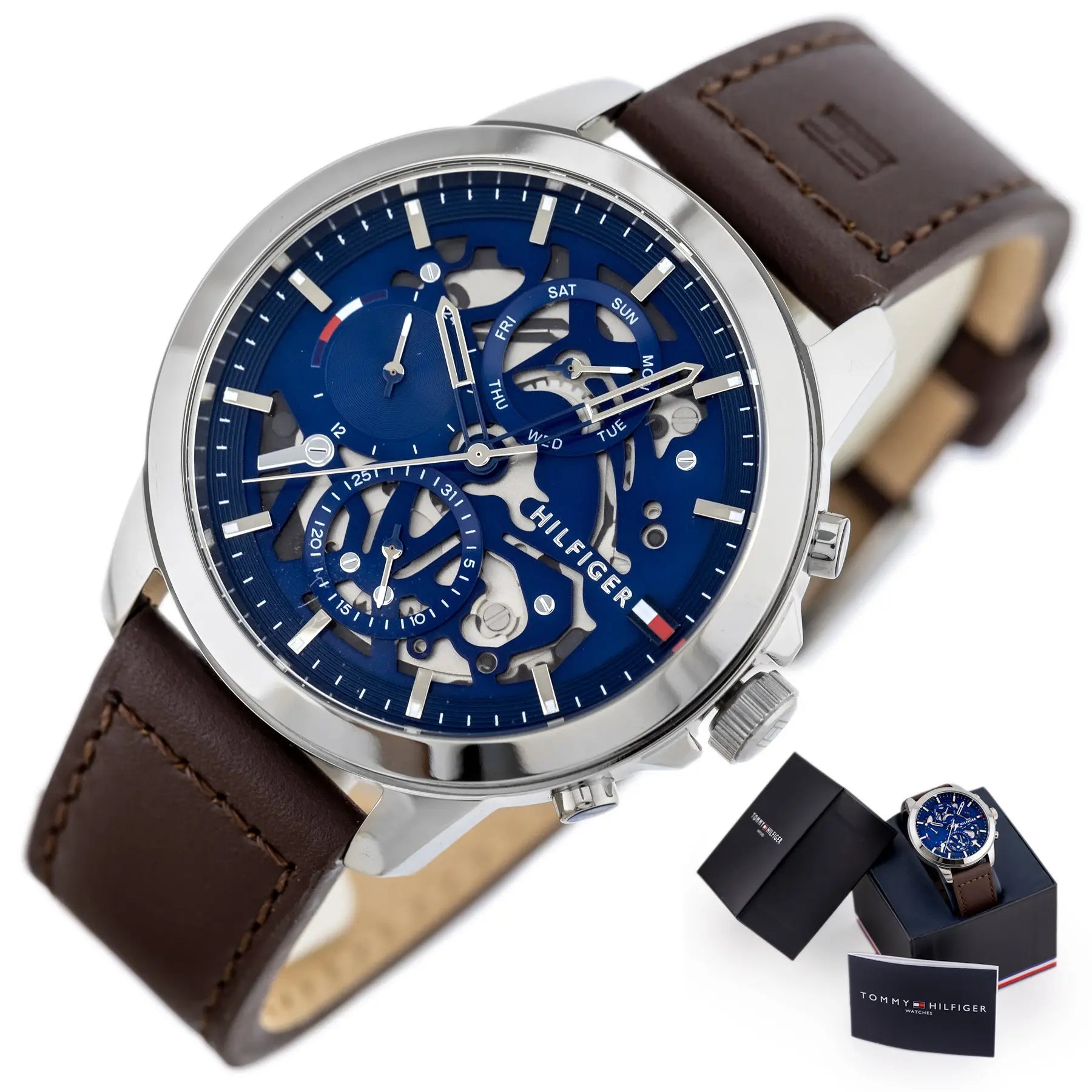 ZEGAREK MĘSKI TOMMY HILFIGER 1710476 Henry (zf081b) ZEGAREK MĘSKI TOMMY HILFIGER 1710476 Henry (zf081b) - Lorence 7613272469036