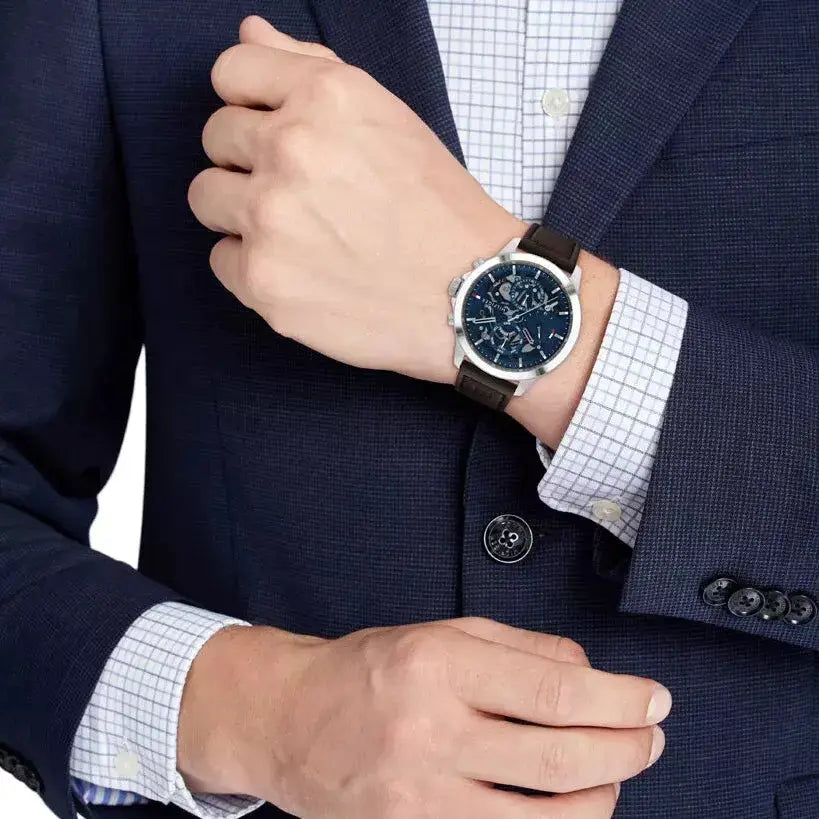 ZEGAREK MĘSKI TOMMY HILFIGER 1710476 Henry (zf081b) ZEGAREK MĘSKI TOMMY HILFIGER 1710476 Henry (zf081b) - Lorence 7613272469036