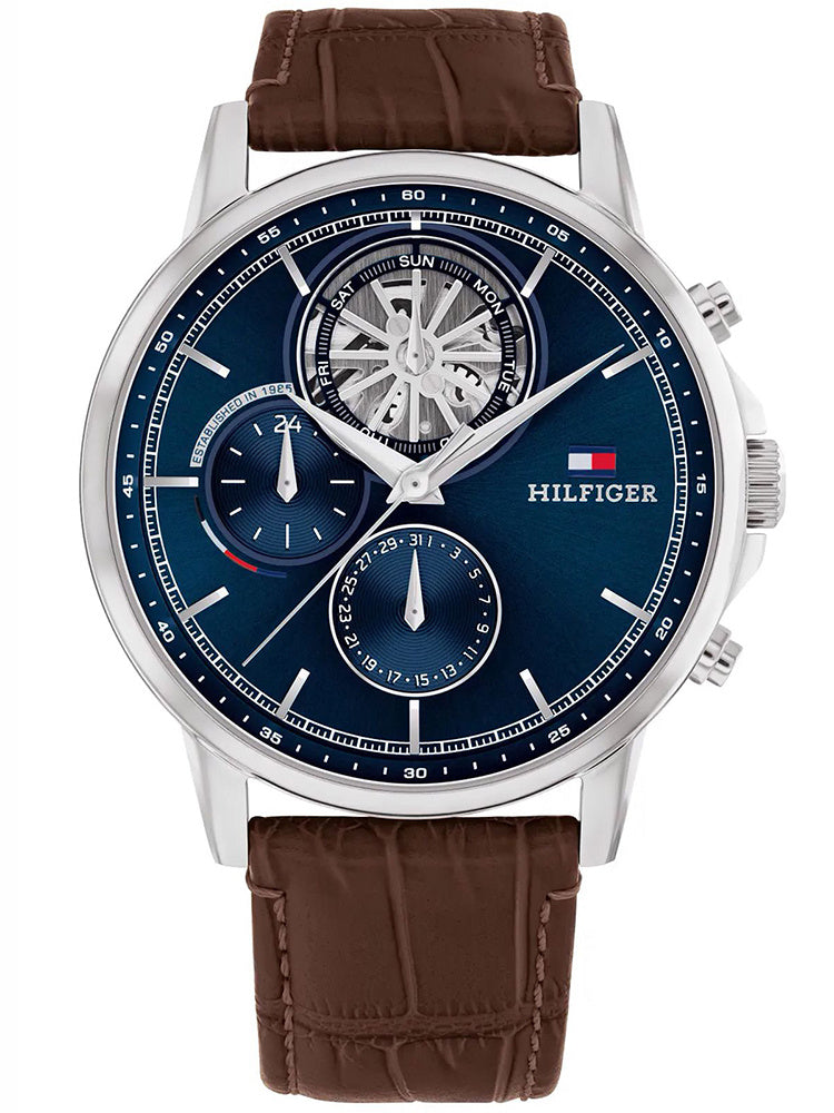 ZEGAREK MĘSKI TOMMY HILFIGER 1710629 Steward Open Heart + BOX ZEGAREK MĘSKI TOMMY HILFIGER 1710629 Steward Open Heart + BOX -  7613272588386