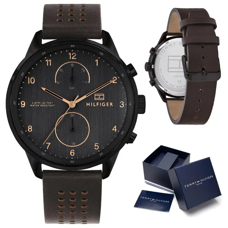 ZEGAREK MĘSKI TOMMY HILFIGER 1791577 CHASE (zf014b) ZEGAREK MĘSKI TOMMY HILFIGER 1791577 CHASE (zf014b) - Lorence 7613272310642