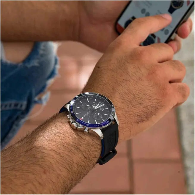 ZEGAREK MĘSKI TOMMY HILFIGER 1791724 BANK (zf023d) ZEGAREK MĘSKI TOMMY HILFIGER 1791724 BANK (zf023d) - Lorence 7613272379335