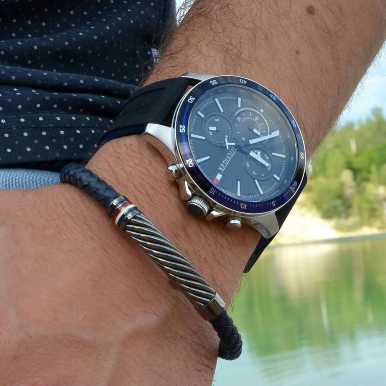 ZEGAREK MĘSKI TOMMY HILFIGER 1791724 BANK (zf023d) ZEGAREK MĘSKI TOMMY HILFIGER 1791724 BANK (zf023d) - Lorence 7613272379335