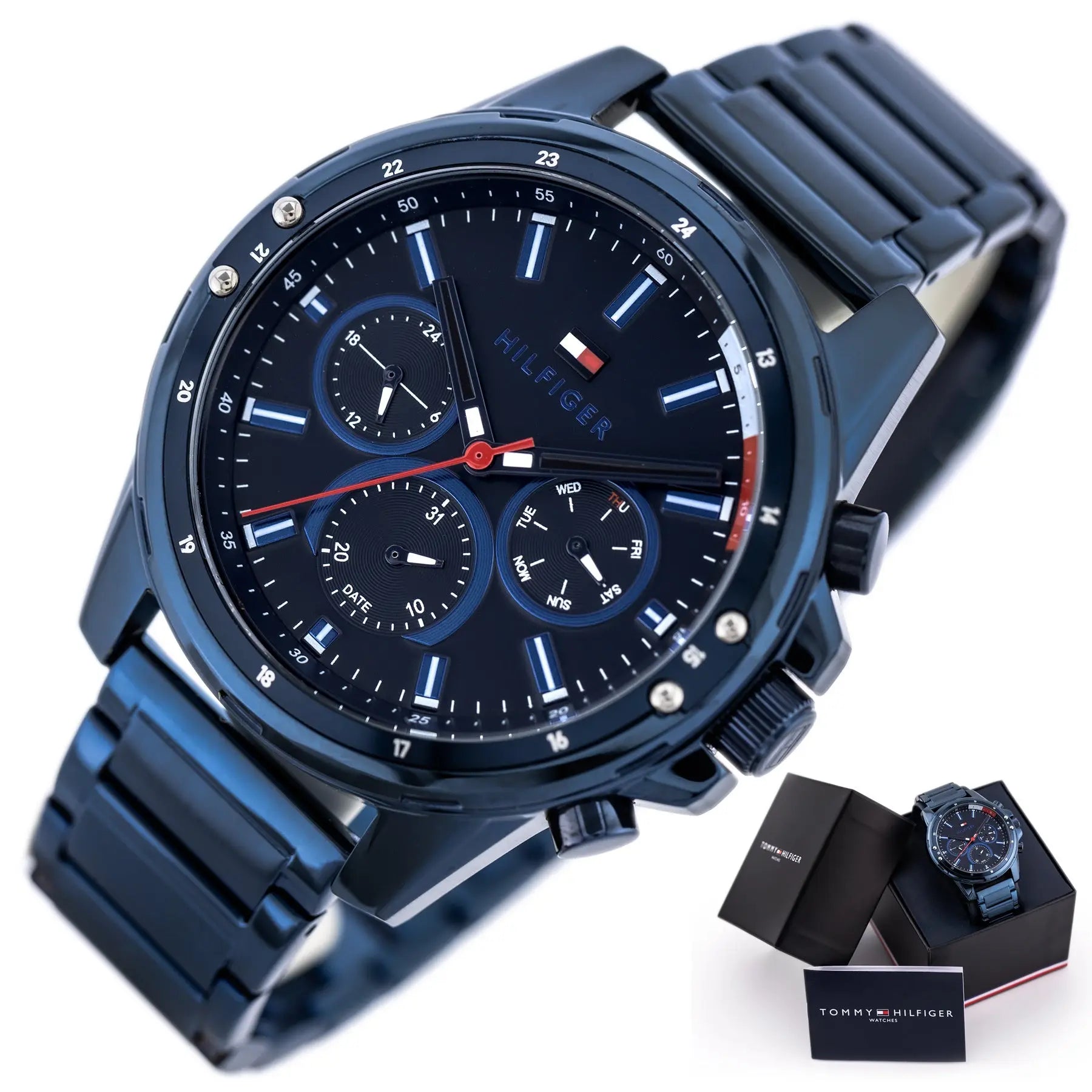 ZEGAREK MĘSKI TOMMY HILFIGER 1791789 MASON (zf035a) ZEGAREK MĘSKI TOMMY HILFIGER 1791789 MASON (zf035a) - Lorence 7613272415545