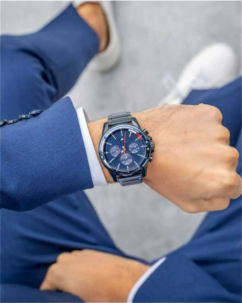 ZEGAREK MĘSKI TOMMY HILFIGER 1791789 MASON (zf035a) ZEGAREK MĘSKI TOMMY HILFIGER 1791789 MASON (zf035a) - Lorence 7613272415545