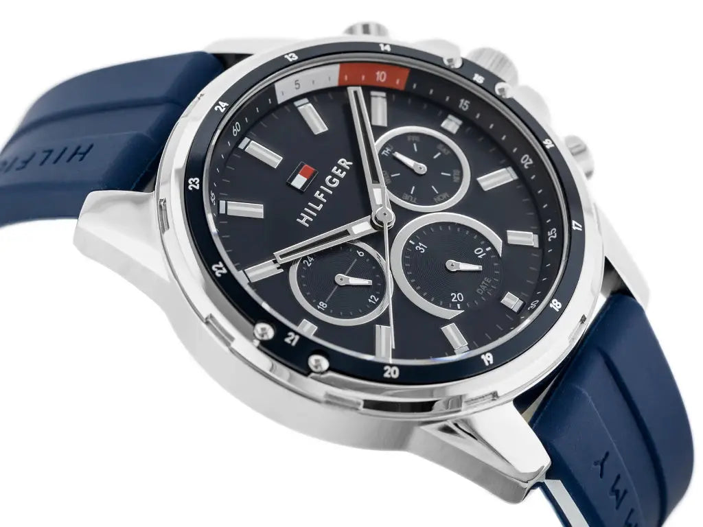 ZEGAREK MĘSKI TOMMY HILFIGER 1791791 MASON (zf031b) ZEGAREK MĘSKI TOMMY HILFIGER 1791791 MASON (zf031b) - Lorence 7613272415569