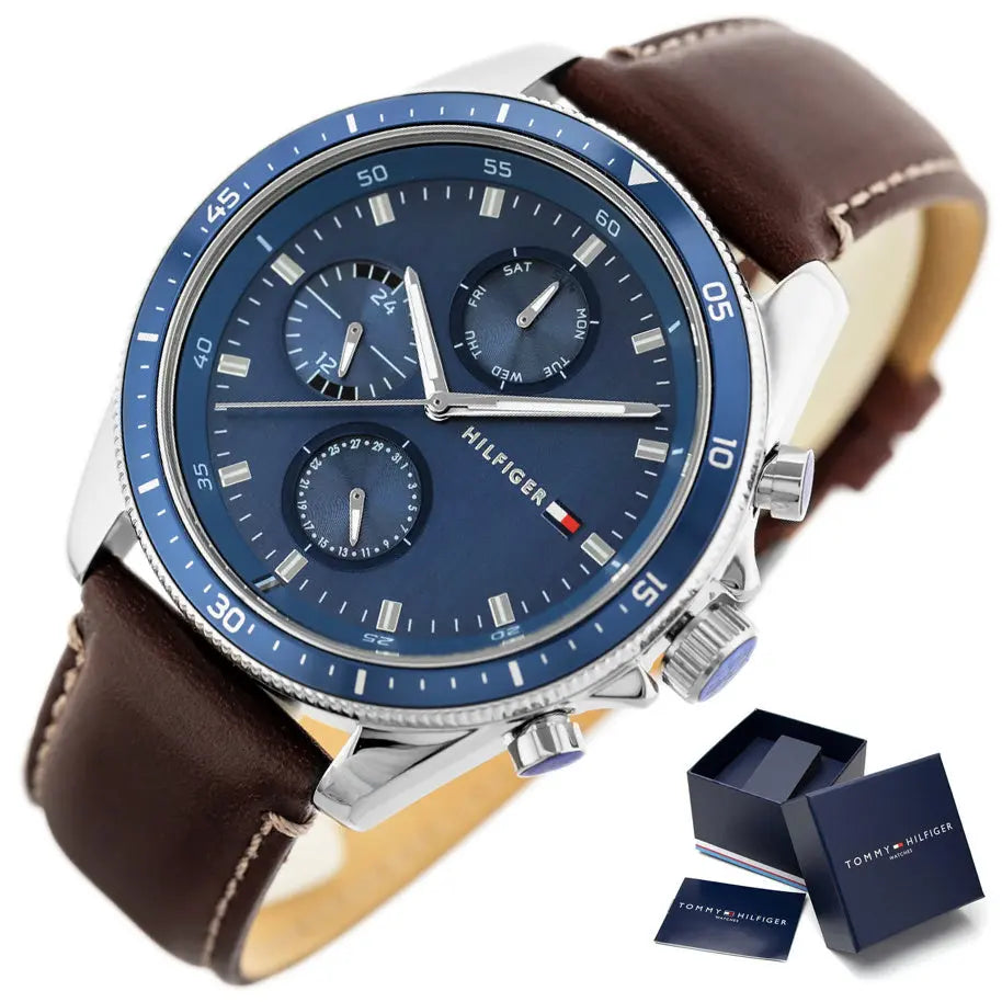 ZEGAREK MĘSKI TOMMY HILFIGER 1791837 PARKER (zf041a) + BOX ZEGAREK MĘSKI TOMMY HILFIGER 1791837 PARKER (zf041a) + BOX - Lorence 7613272425827