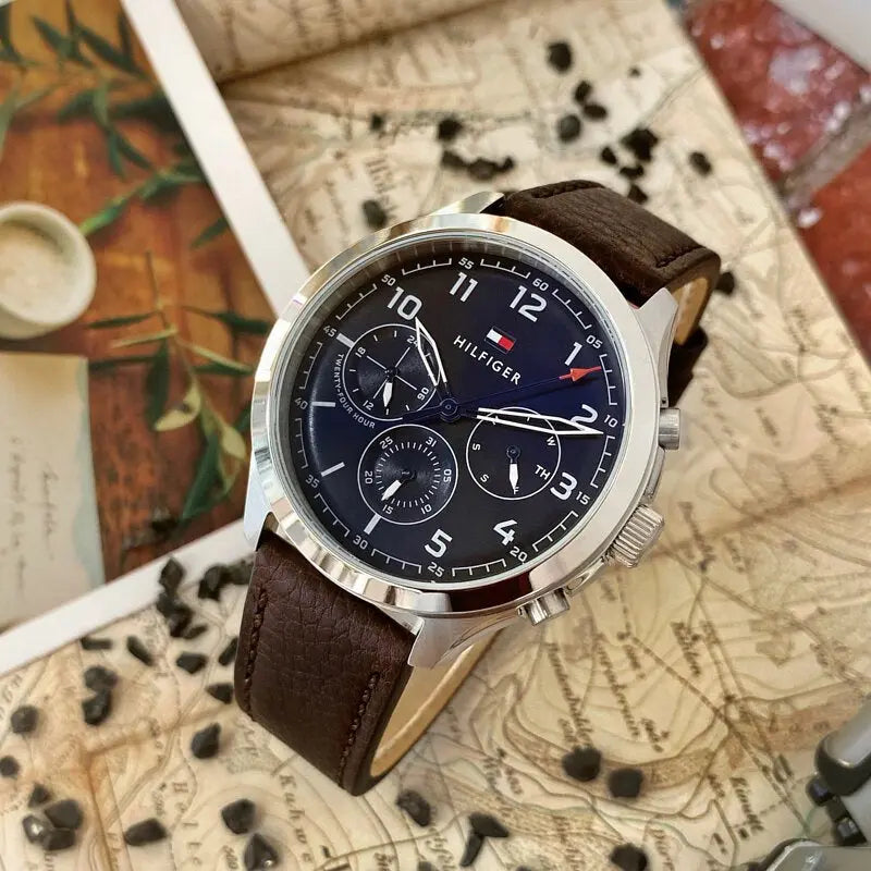 ZEGAREK MĘSKI TOMMY HILFIGER 1791855 ASHER (zf040b) + BOX ZEGAREK MĘSKI TOMMY HILFIGER 1791855 ASHER (zf040b) + BOX - Lorence 7613272426244