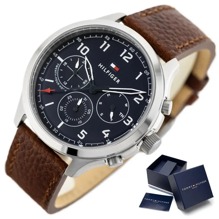 ZEGAREK MĘSKI TOMMY HILFIGER 1791855 ASHER (zf040b) + BOX ZEGAREK MĘSKI TOMMY HILFIGER 1791855 ASHER (zf040b) + BOX - Lorence 7613272426244