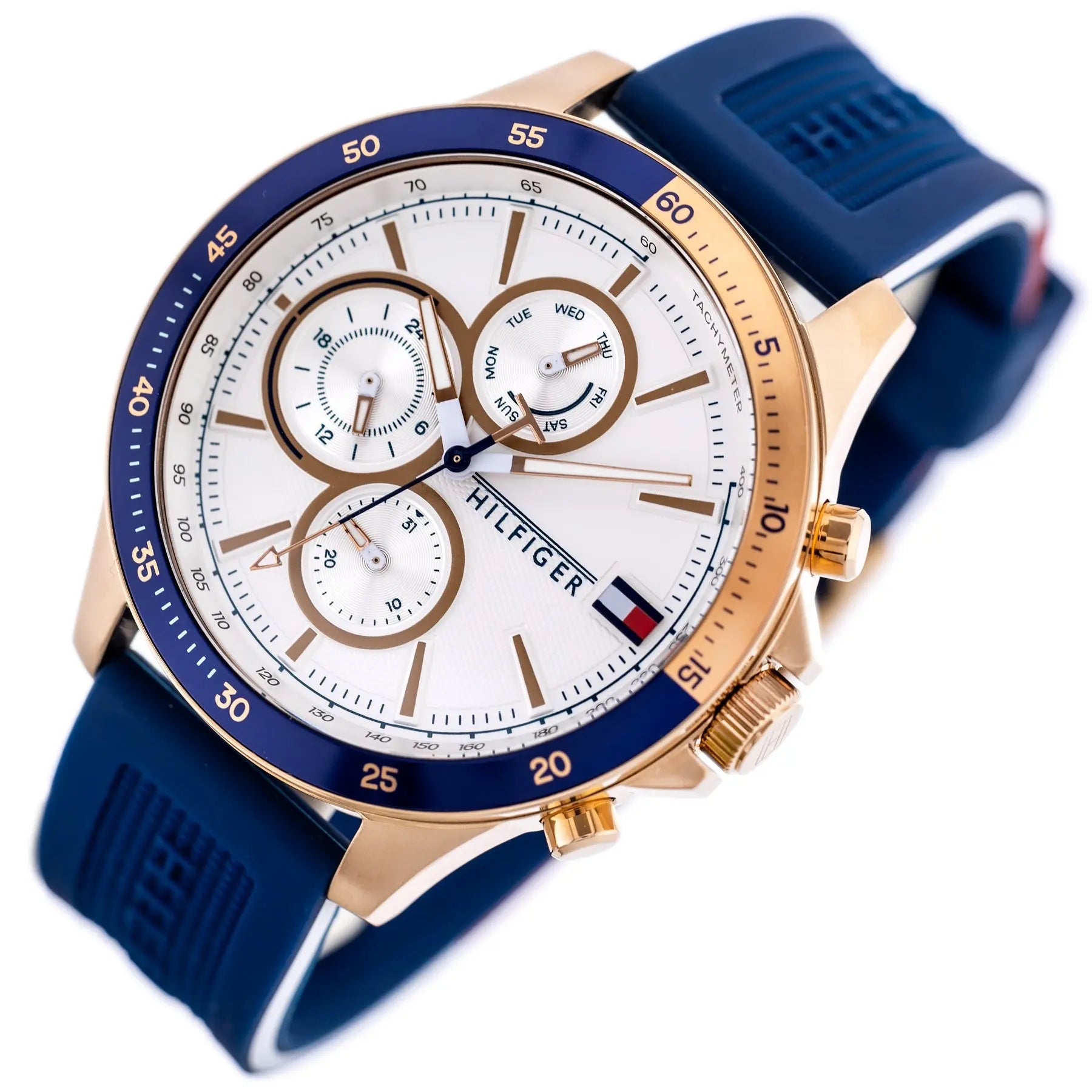 ZEGAREK MĘSKI TOMMY HILFIGER Bank 1791778 (zf064a) + BOX ZEGAREK MĘSKI TOMMY HILFIGER Bank 1791778 (zf064a) + BOX - Lorence 7613272385503