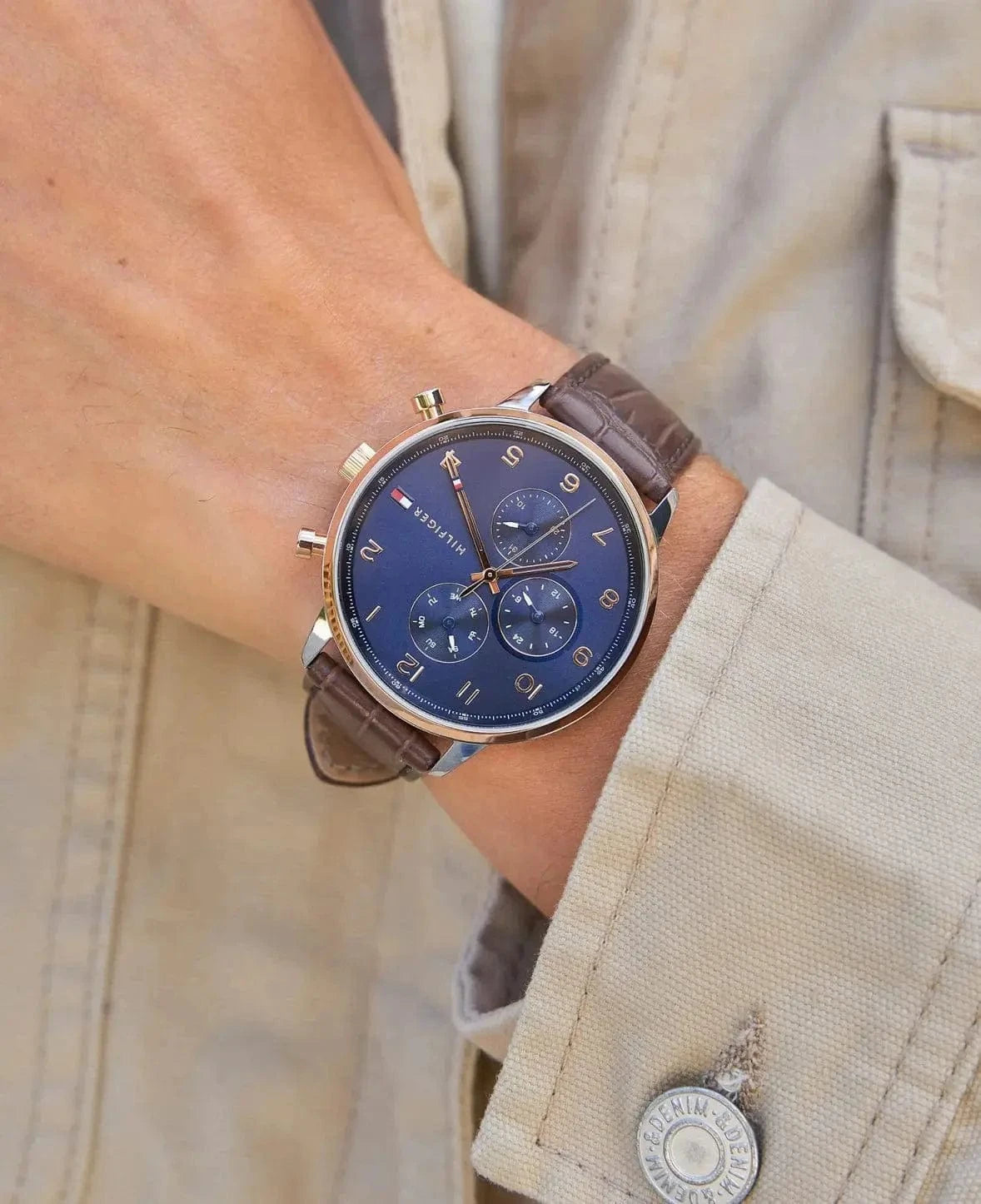 Zegarek Męski Tommy Hilfiger Leonard 1791987 Zegarek Męski Tommy Hilfiger Leonard 1791987 - Lorence 7613272469098