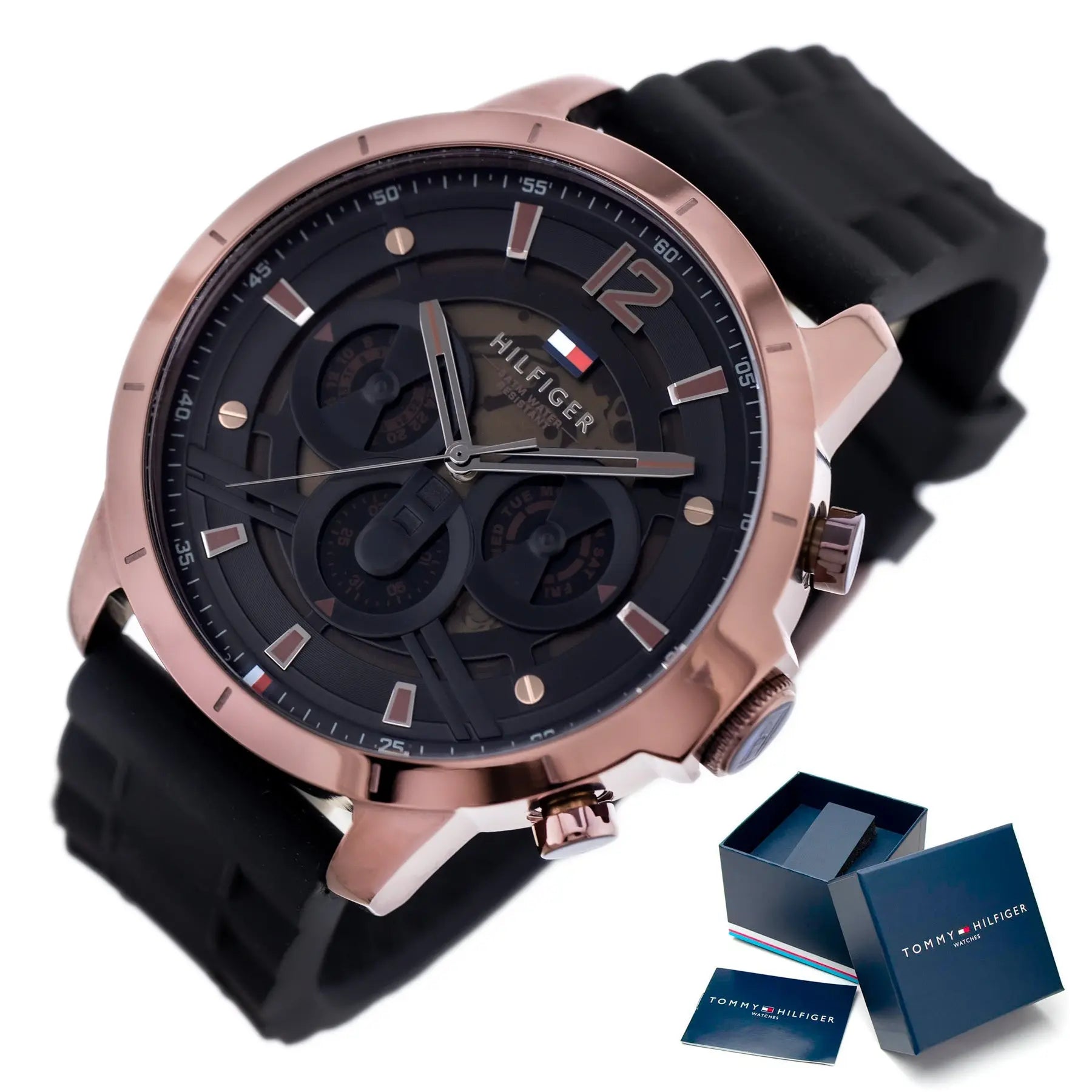 ZEGAREK MĘSKI TOMMY HILFIGER LUCA 1710491 (zf082b) ZEGAREK MĘSKI TOMMY HILFIGER LUCA 1710491 (zf082b) - Lorence 7613272485203