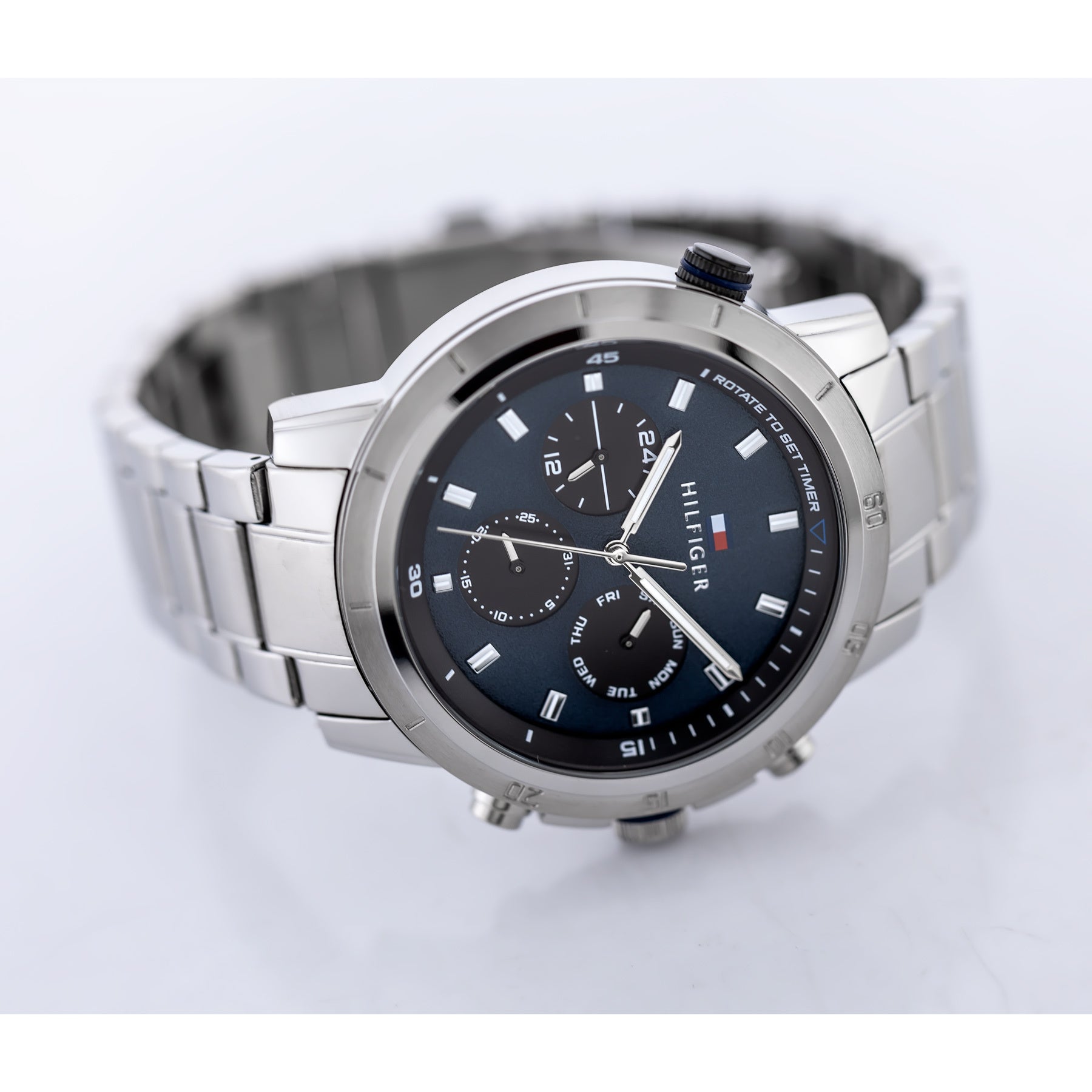 ZEGAREK MĘSKI TOMMY HILFIGER Troy 1792104 + BOX ZEGAREK MĘSKI TOMMY HILFIGER Troy 1792104 + BOX - Lorence 7613272540858